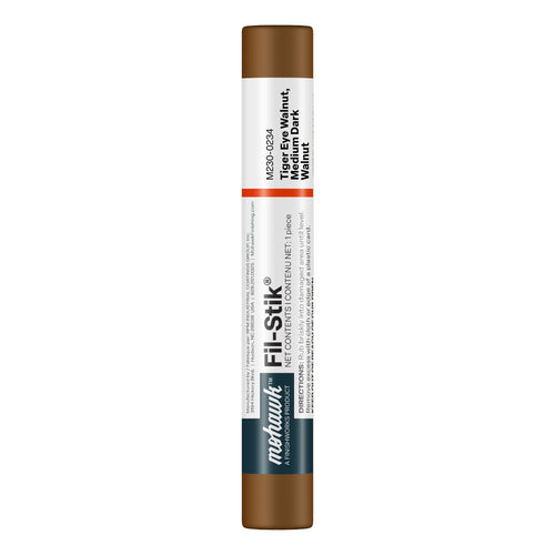 Mohawk Tiger Eye Walnut Medium Dark Walnut Fil-Stik wax putty stick for wood repair