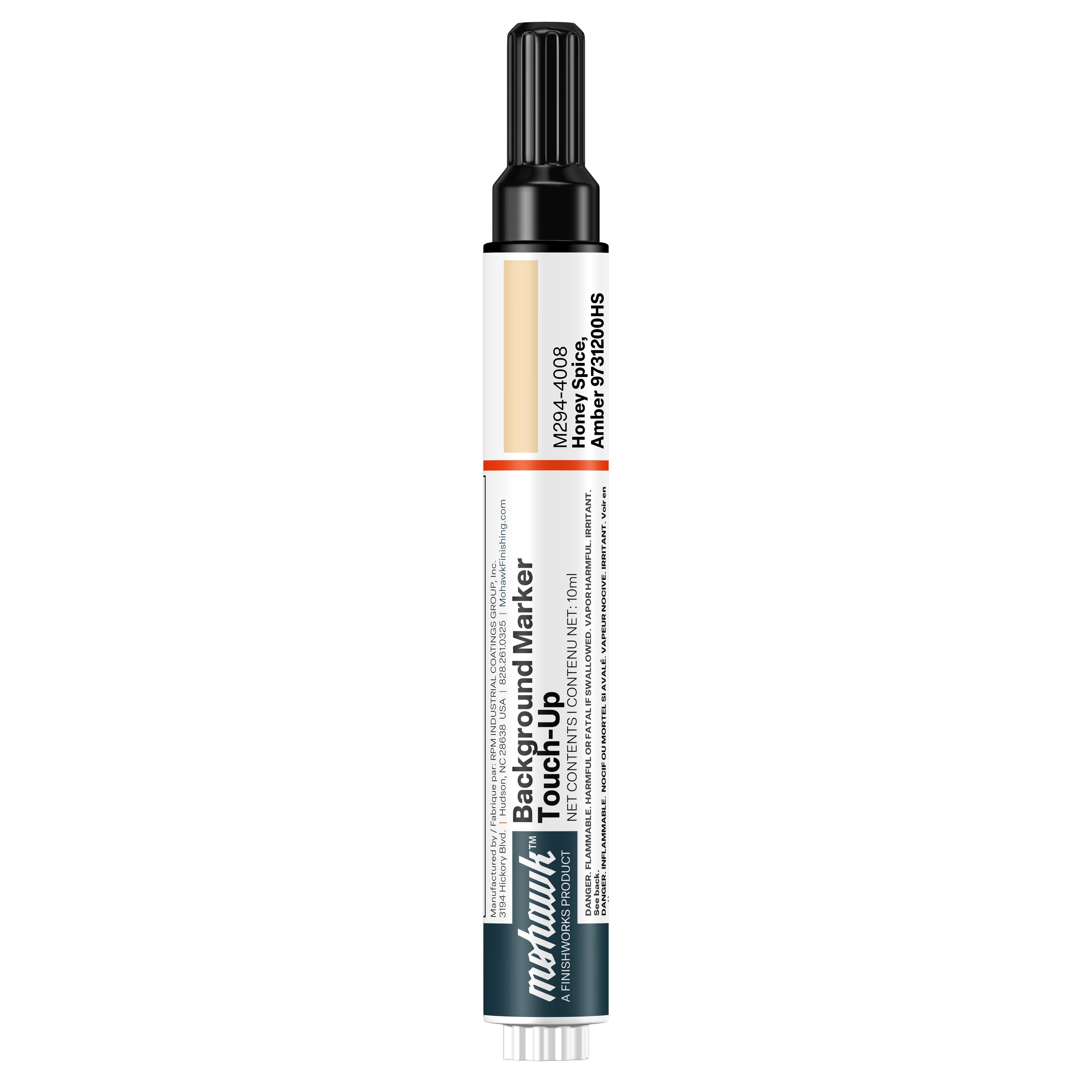 Mohawk Honey Spice Amber background marker touch-up pen for wood finish repair