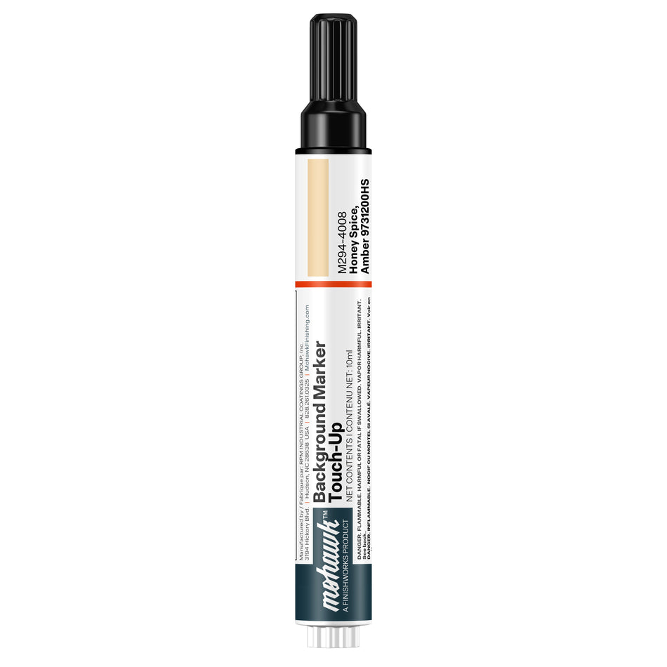 Mohawk Honey Spice Amber background marker touch-up pen for wood finish repair