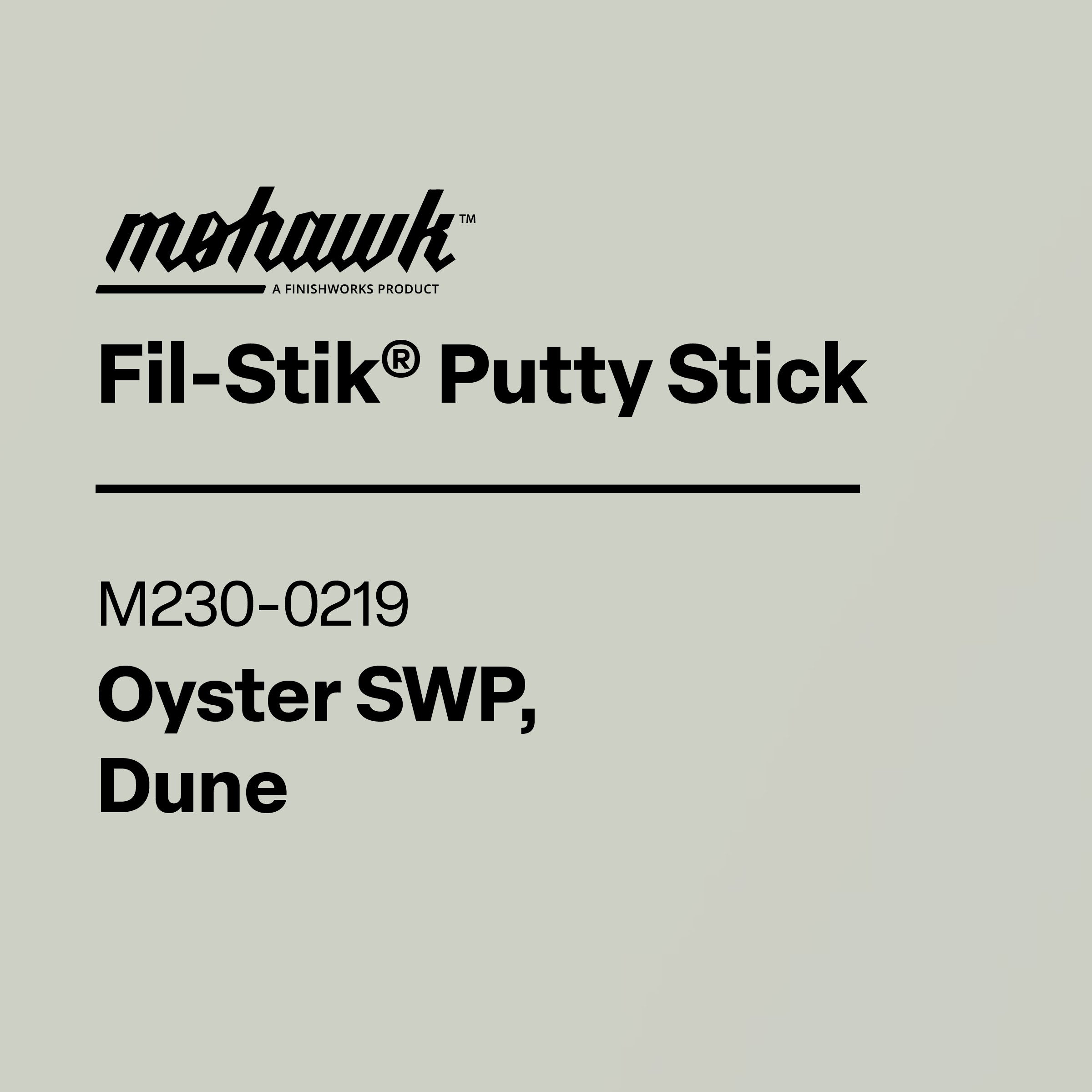 Mohawk M230-0219 Oyster furniture scratch and nick touch-up stick
