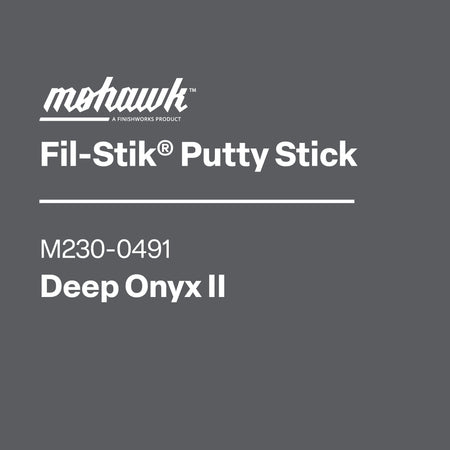 Mohawk M230-0491 Deep Onyx II furniture scratch and nick touch-up stick