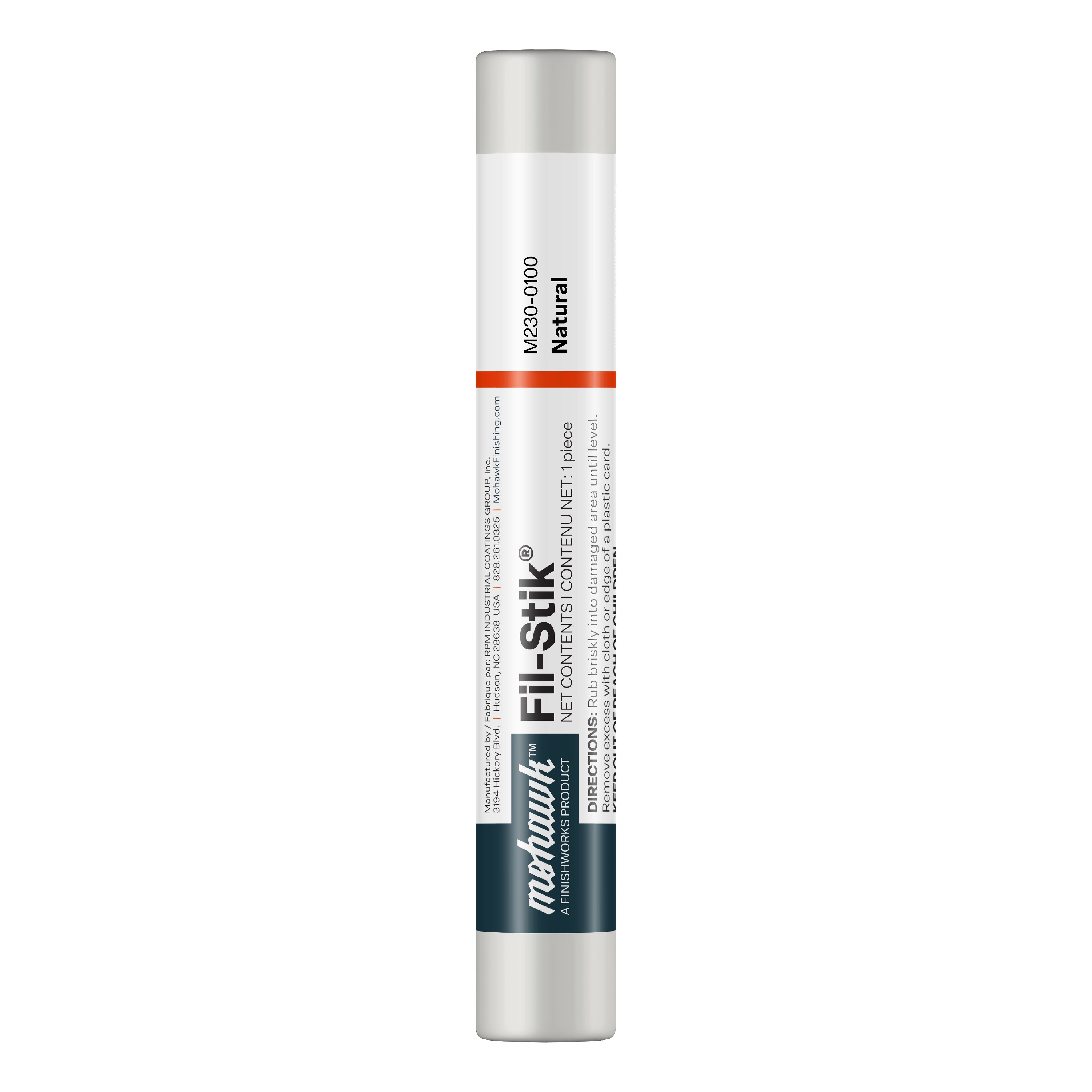 Mohawk Natural Fil-Stik wax putty stick for wood repair