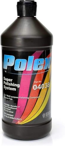 Eagle abrasives Polex polishing compound 32 oz paint correction automotive