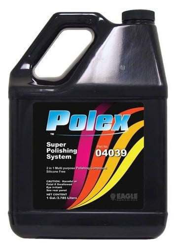 Eagle abrasives Polex polishing compound 1 gallon paint correction automotive