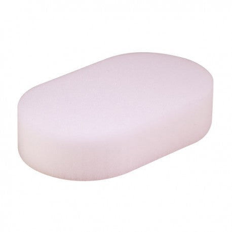 White eyeglass case on a white background