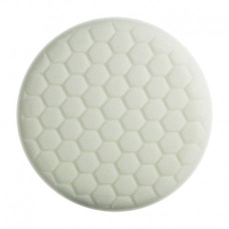 Eagle abrasives 7.5 inch multi hex white foam buffing pad automotive