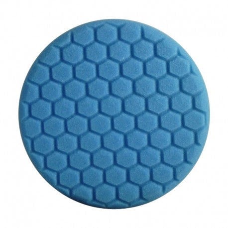 Eagle abrasives 7.5 inch multi hex blue foam buffing pad automotive