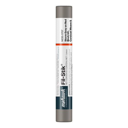 Mohawk Storm Gray On Red Birch UC Fil-Stik wax putty stick for wood repair