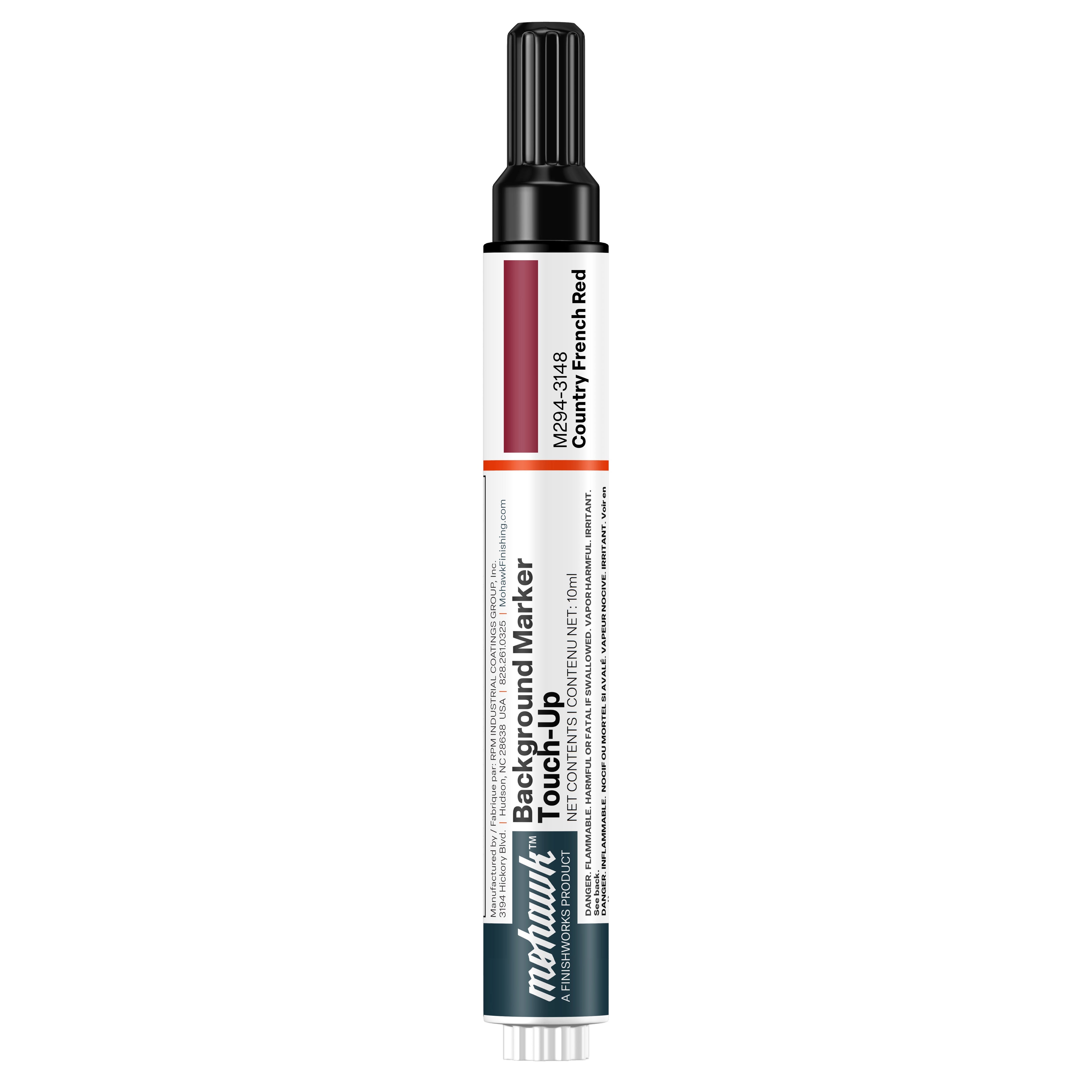Mohawk Country French Red background marker touch-up pen for wood finish repair