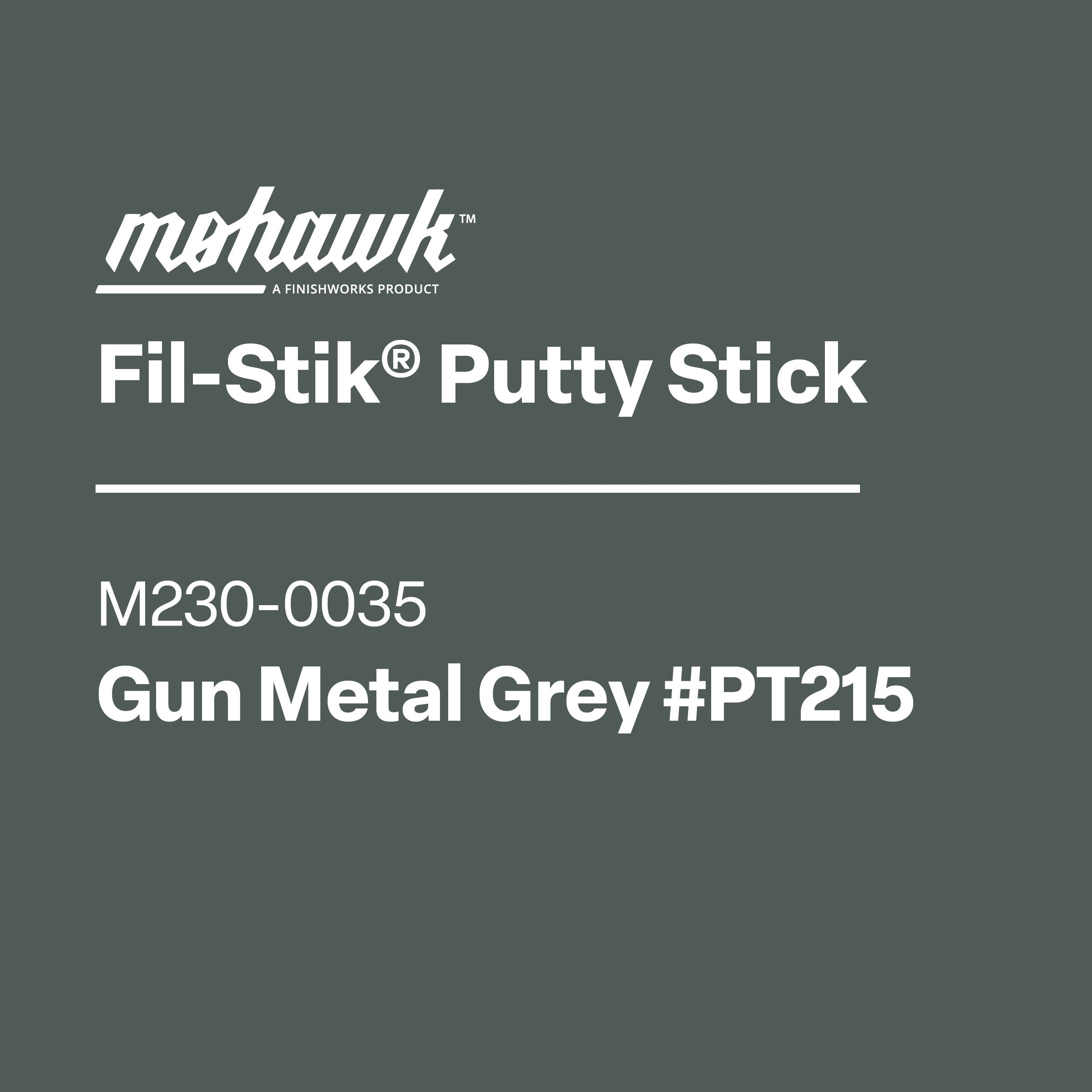 Mohawk M230-0035 Gun Metal Grey furniture scratch and nick touch-up stick