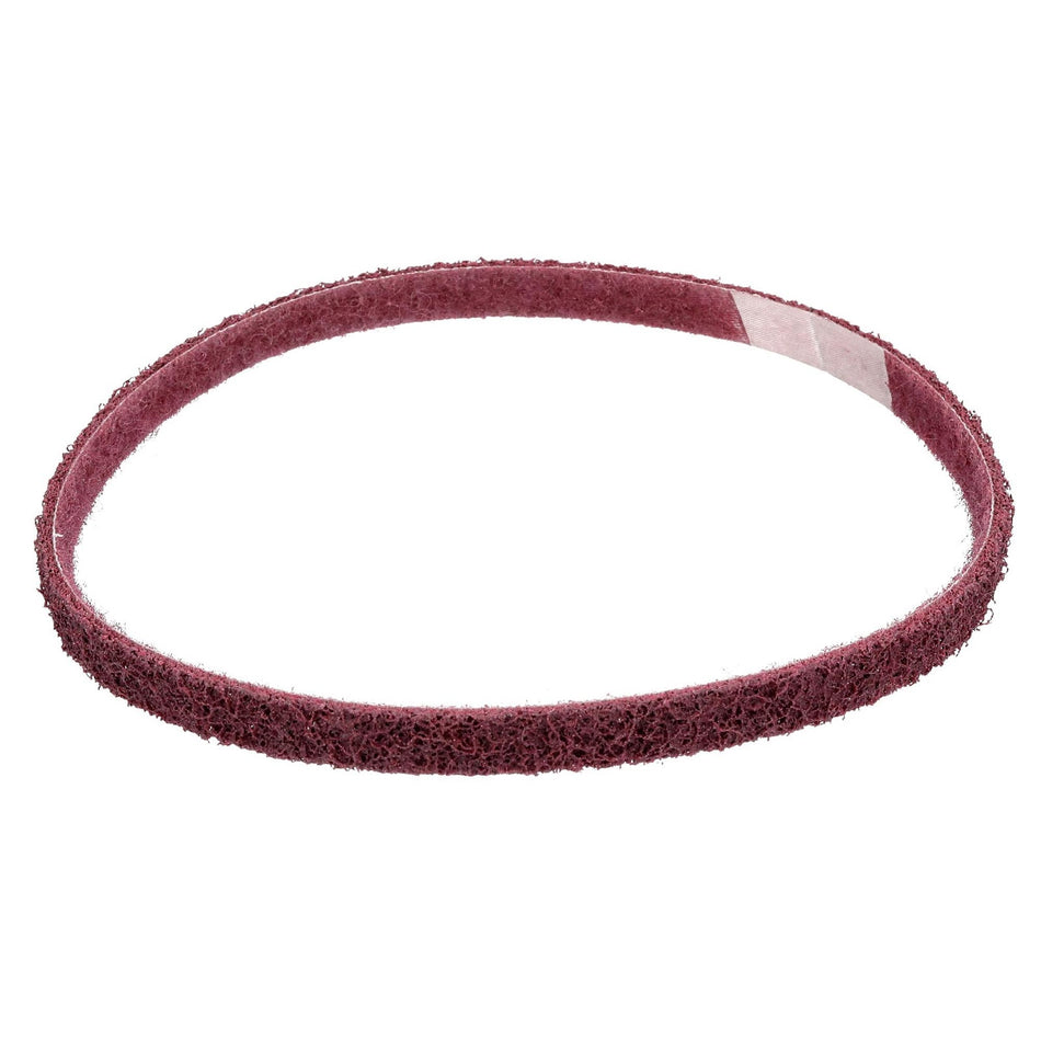 Norton 1/2 x 24 in Rapid Prep Non-Woven File Belt Aluminum Oxide Medium Grit, 24-Pack
