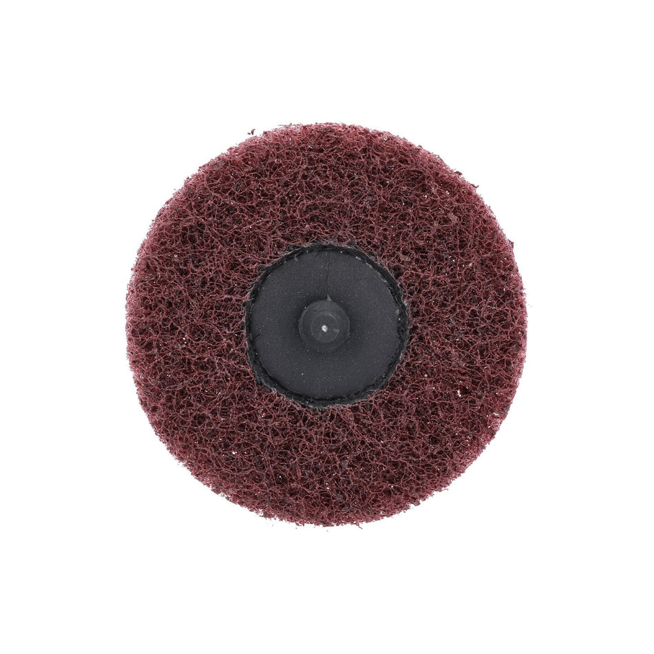 Norton 3 in High Strength Non-Woven Quick-Change Disc Aluminum Oxide Medium Grit, 25-Pack
