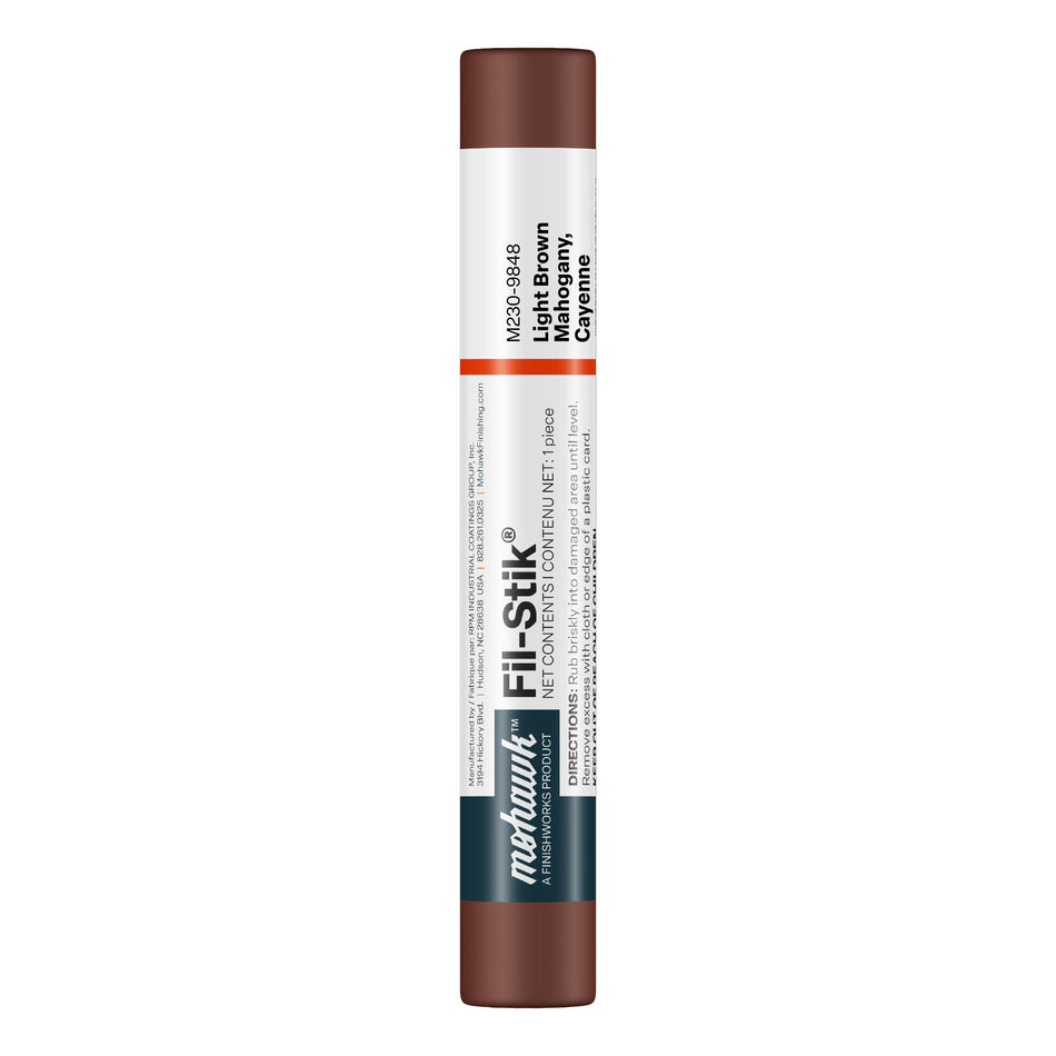 Mohawk Fil-Stik Light Brown Mahogany, Cayenne