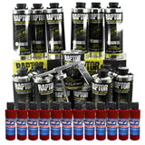 U-Pol Raptor Blood Red Bedliner Kit with Spray Gun