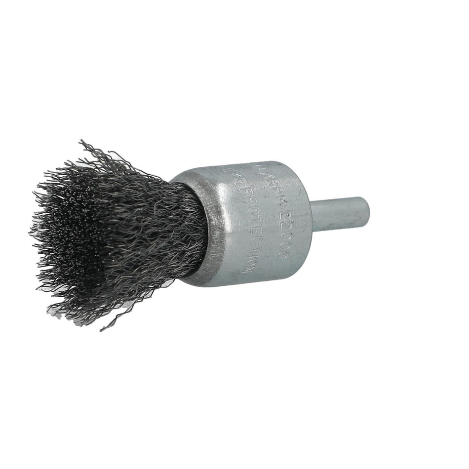 Norton 1 x 0.008 x 1/4 in Shank Mounted End Brush, 20-Pack