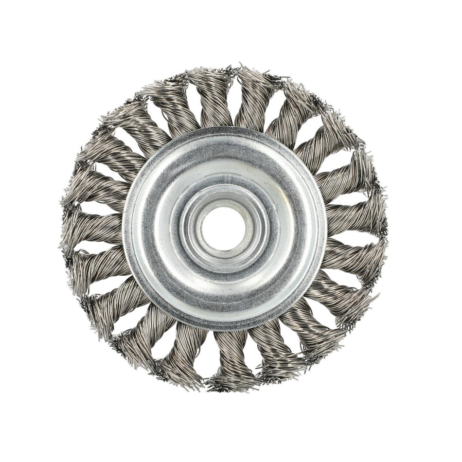 Norton 4 x 0.02 in Shank Mounted Wheel Brush