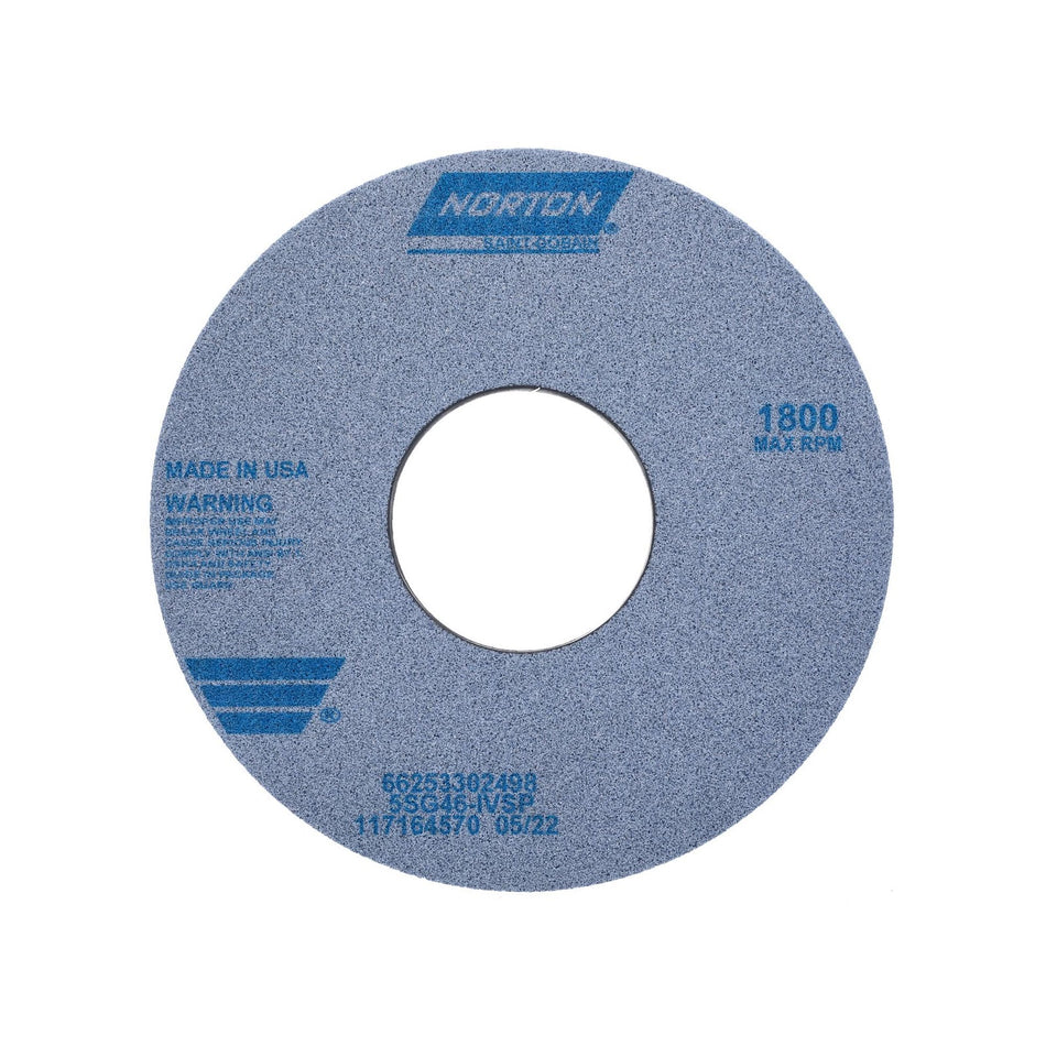 Norton 14 x 1-1/2 x 5 in SG Type 01 Toolroom Wheel 5SG 46 I VSP