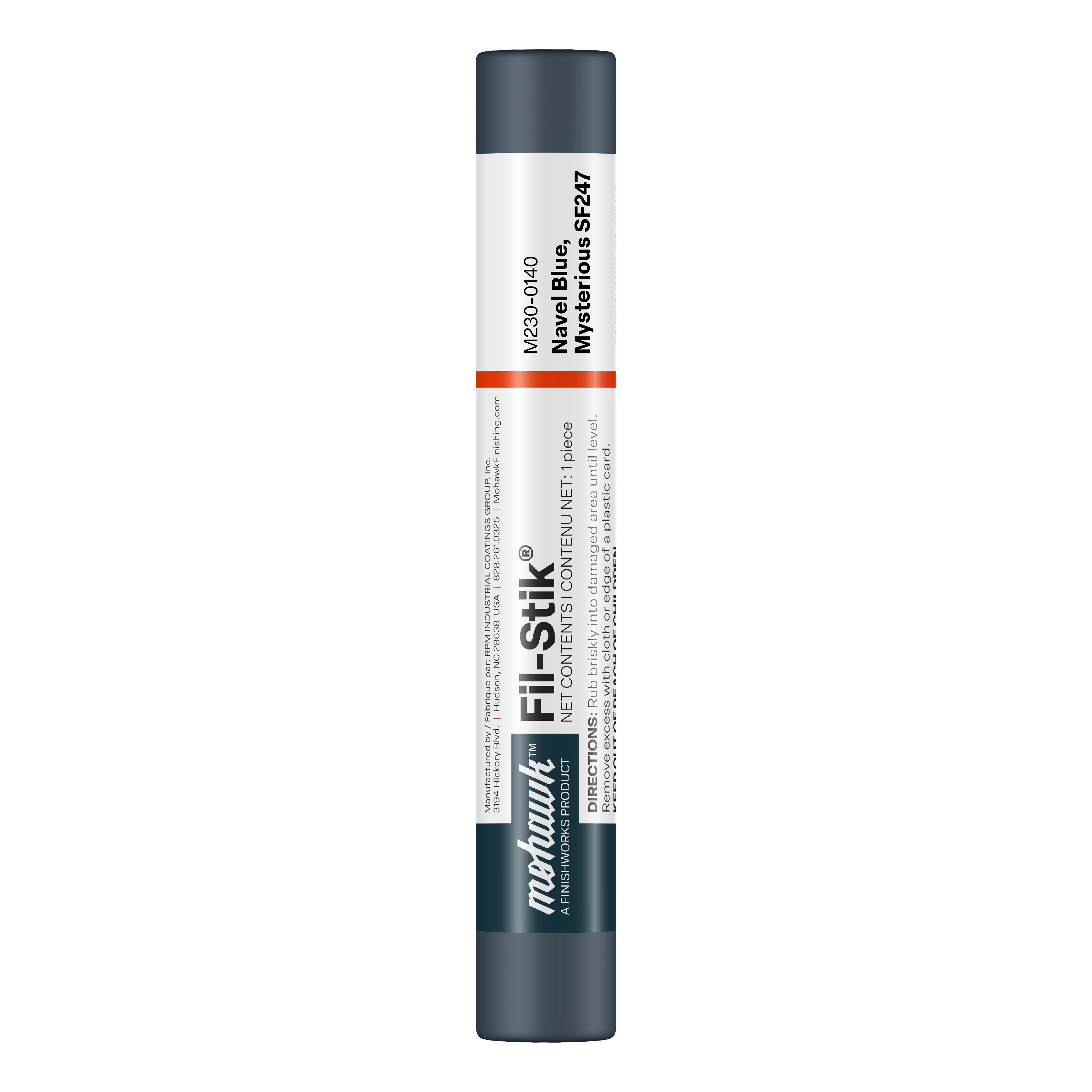 Mohawk Navel Blue Mysterious SF247 Fil-Stik wax putty stick for wood repair