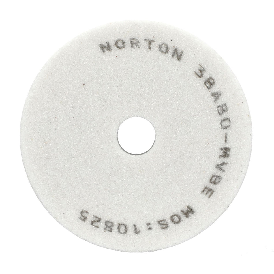 Norton 3 x 1 x 1/2 in Type 01 Toolroom Wheel 38A 80 M VBE, 10-Pack