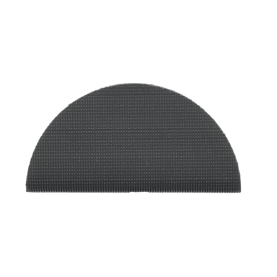 Norton 5 In. Half Moon Hand Pad for Hook & Loop Discs, 10-Pack