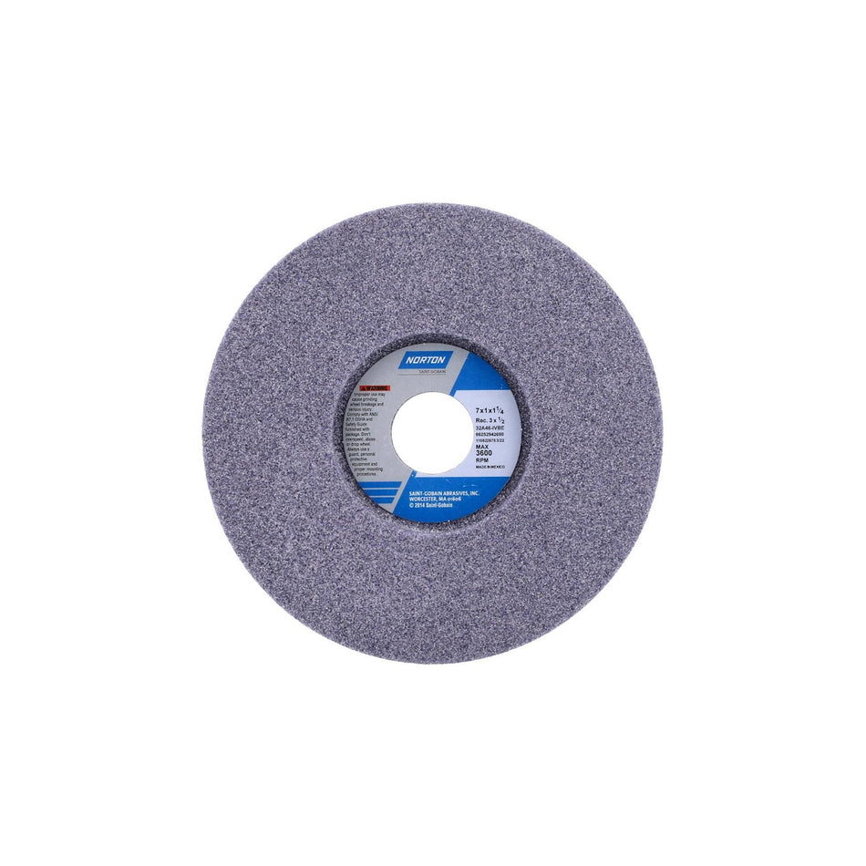 Norton 7 x 1 x 1-1/4 in Type 05 Toolroom Wheel 32A 46 I VBE
