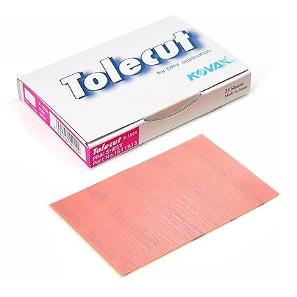 Eagle abrasives tolecut pink dry sanding sheets automotive detailing