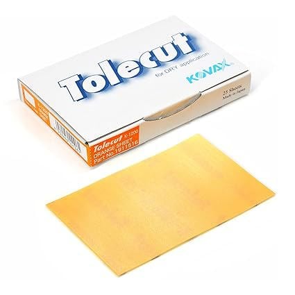 Eagle abrasives tolecut orange dry sanding sheets automotive paint correction