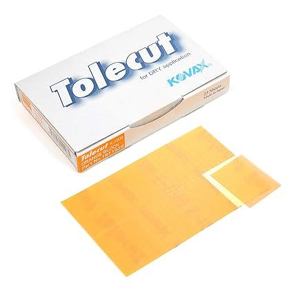 Eagle abrasives tolecut 8 cut orange sanding sheets automotive paint correction
