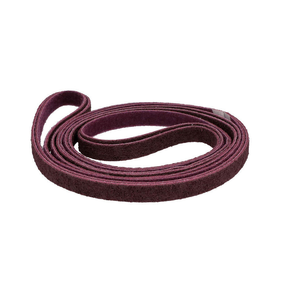 Norton 1 x 132 in Rapid Prep Non-Woven Narrow Belt Aluminum Oxide Medium Grit, 10-Pack