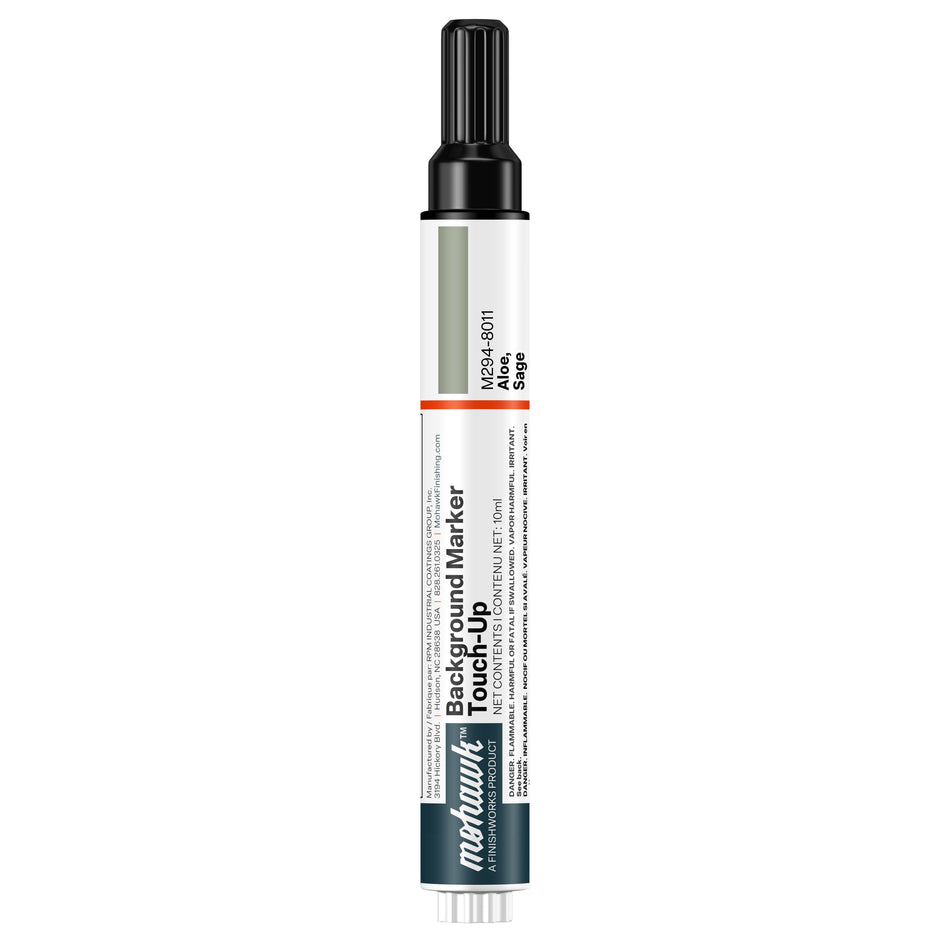 Mohawk Aloe Sage background marker touch-up pen for wood finish repair
