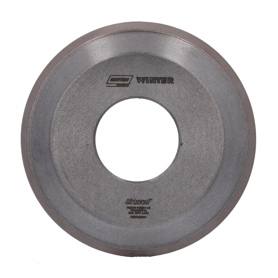 Norton 3-3/4 x 3/8 x 1-1/4 In. Diamond Resin Bond 11V9 CNC Wheel 240 Grit
