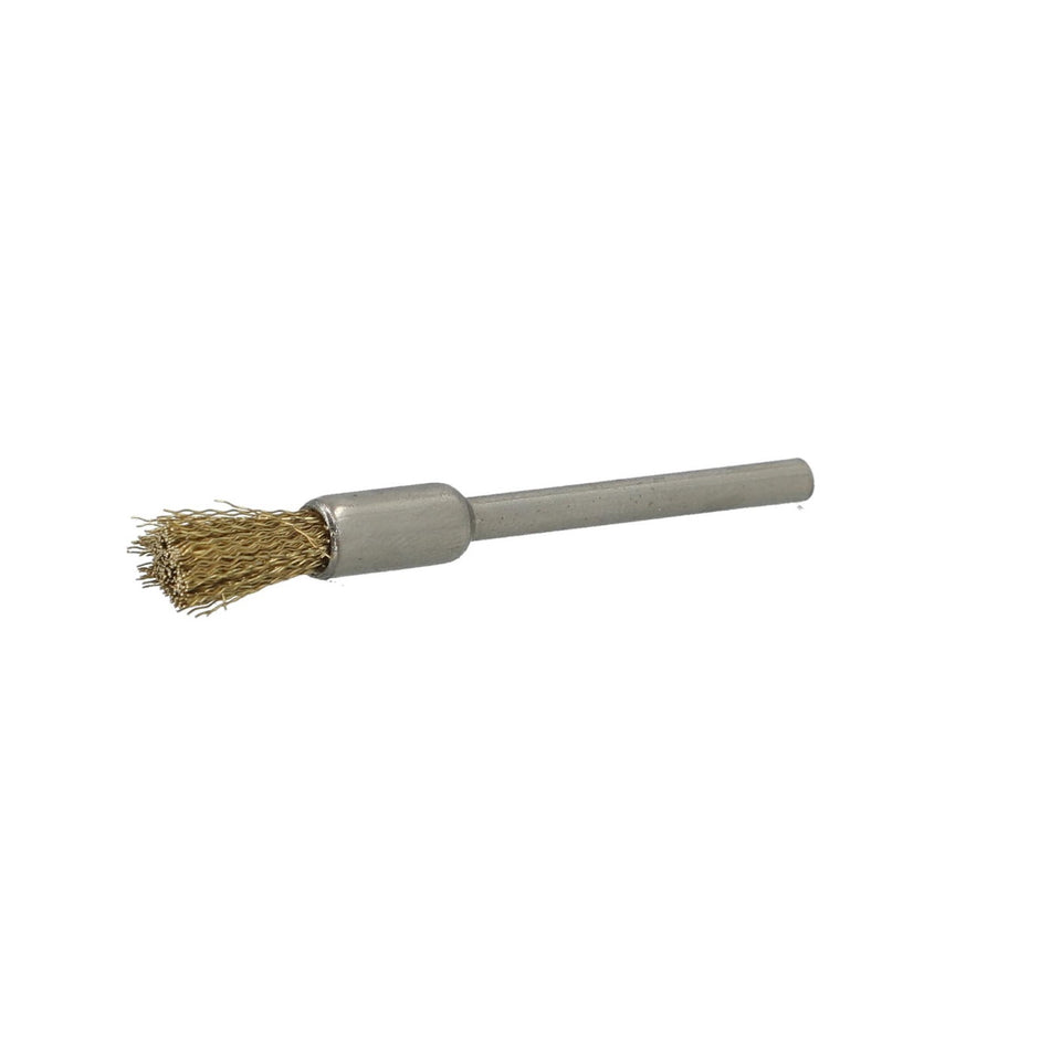 Norton 1/4 x 0.005 x 1/4 in Shank Mounted End Brush, 100-Pack