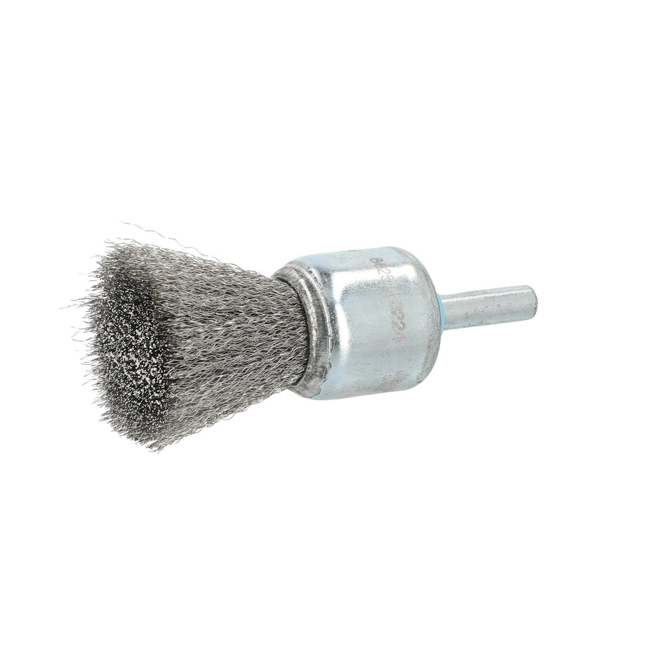 Norton 1 x 0.006 x 1/4 in Shank Mounted End Brush, 10-Pack