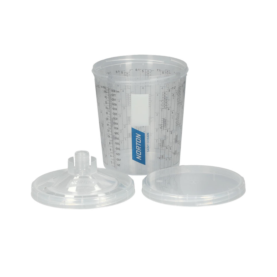 Norton 1000 mL Vented Paint Cup System 190.00 Âµm