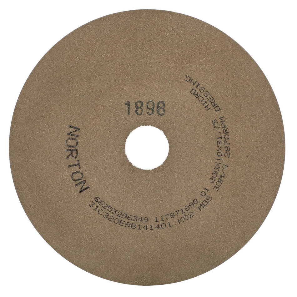 Norton 200 x 10 x 31.75 mm Type 01 Cylindrical Grinding Wheel SC 320 E B141, 5-Pack