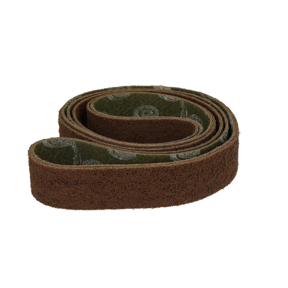 Norton 3 x 132 in Vortex Rapid Prep Non-Woven Narrow Belt Aluminum Oxide Coarse Grit, 4-Pack