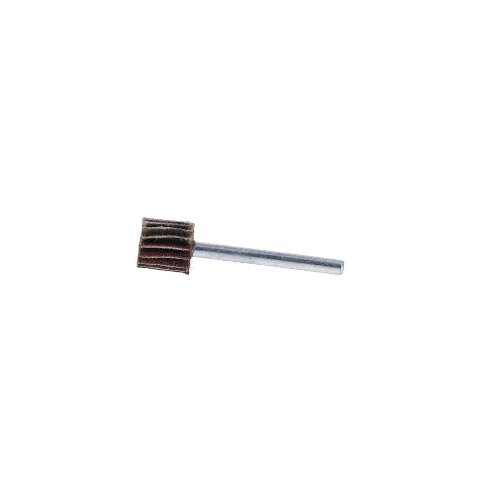 Norton 3/8 x 3/8 in Merit Spindle Flap Wheel P120 Grit R369 Aluminum Oxide, 10-Pack
