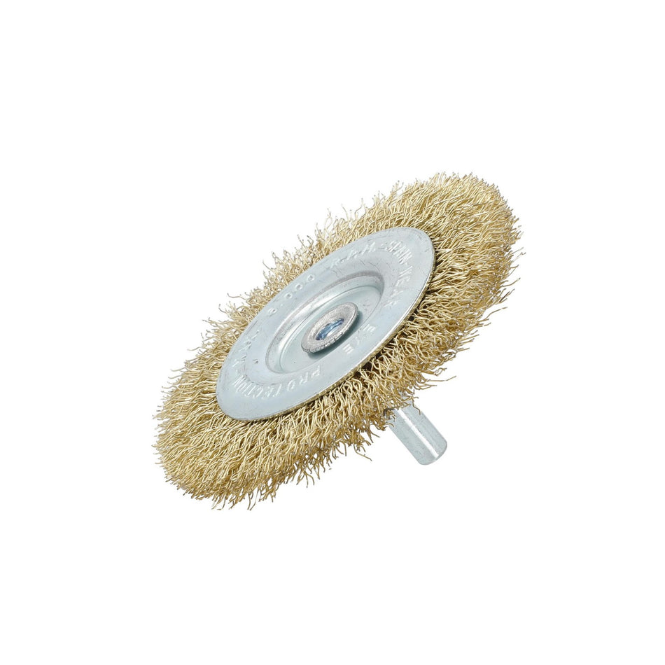Norton 3 x 0.012 x 1/4 in Shank Mounted Wheel Brush