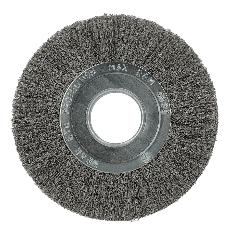 Norton 8 x 0.014 in Shank Mounted Wheel Brush, 5-Pack