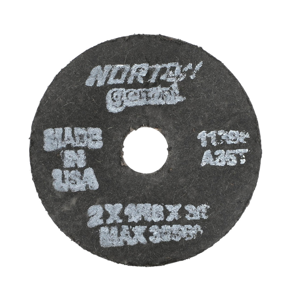 Norton 2 x 1/16 in Gemini Type 41 Cut-Off Wheel AO 36 Grit T, 25-Pack