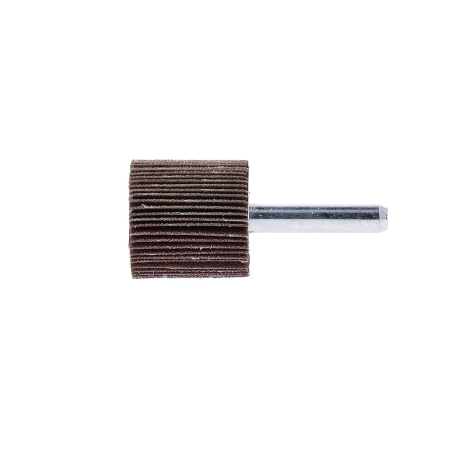 Norton 1 x 1 in High Performance Spindle Flap Wheel P120 Grit ARY03 Aluminum Oxide, 10-Pack