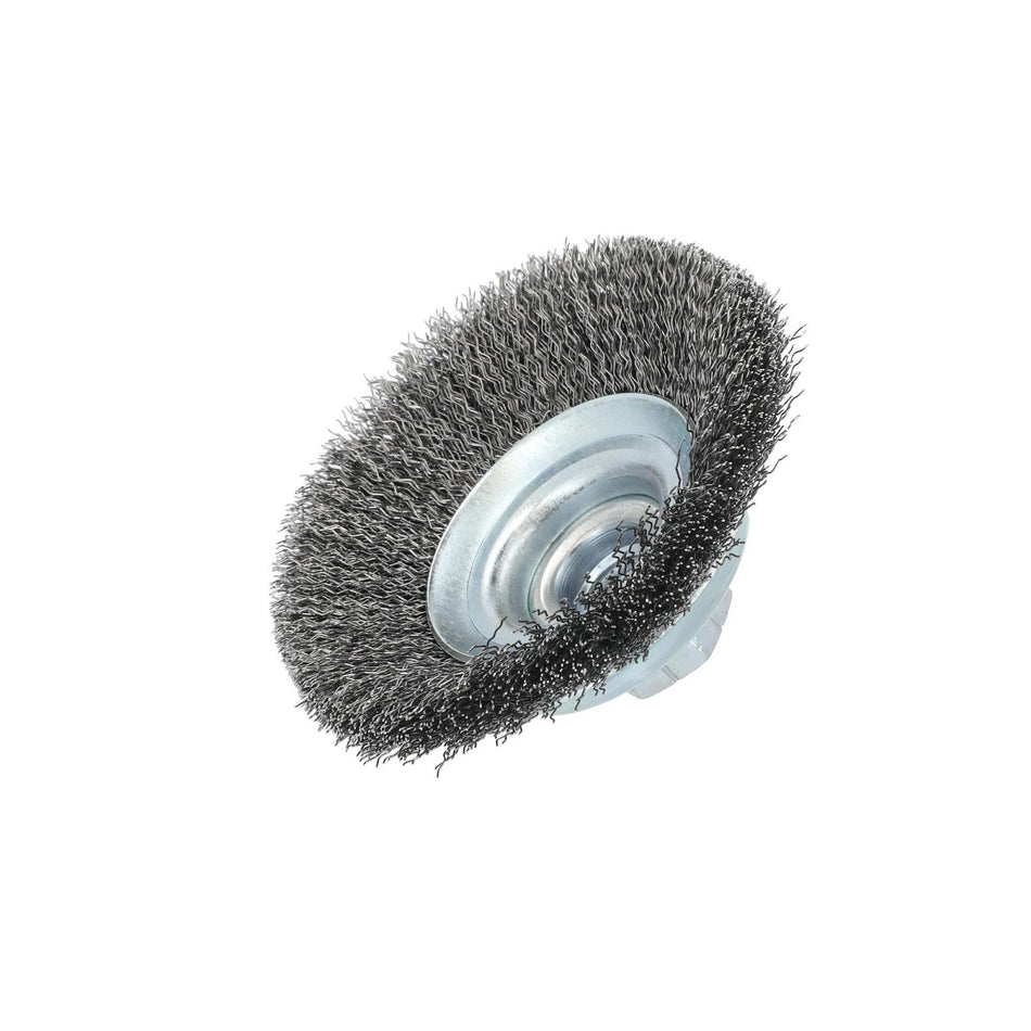 Norton 3-3/8 x 0.014 in Shank Mounted Wheel Brush