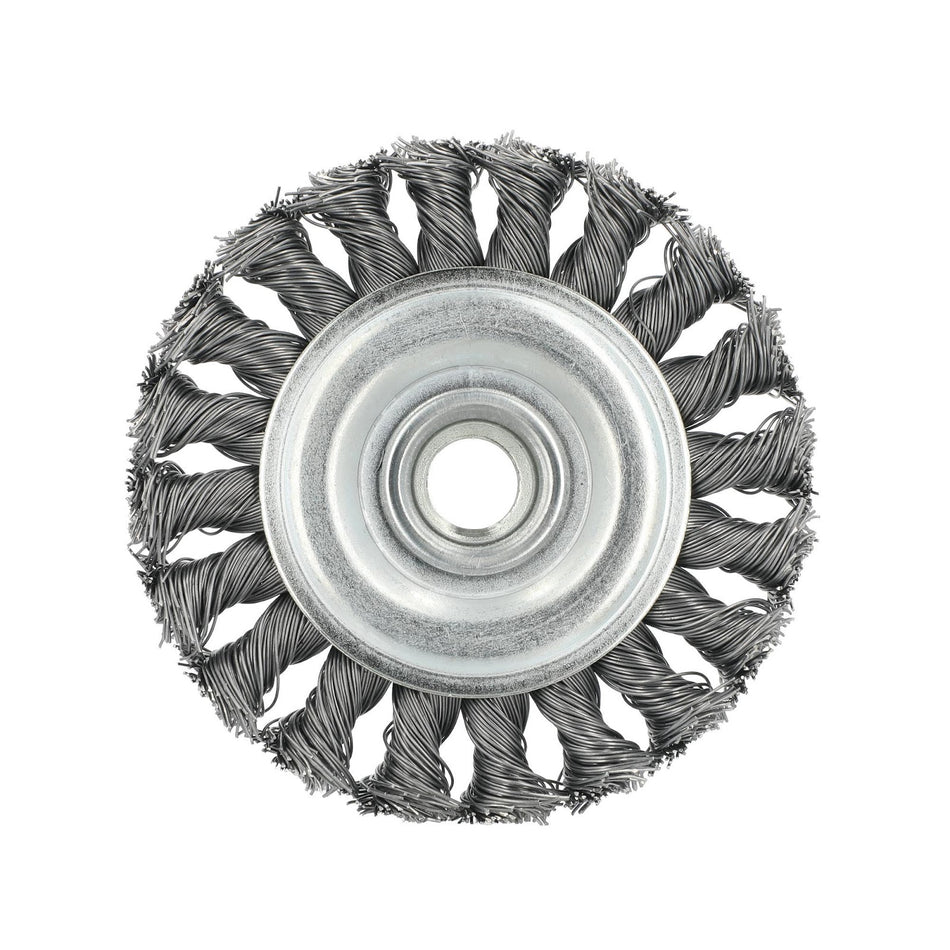 Norton 4 x 0.02 in Shank Mounted Wheel Brush
