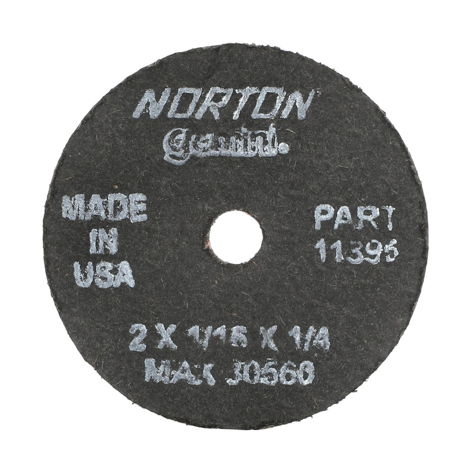 Norton 2 x 1/16 in Gemini Type 41 Cut-Off Wheel AO 36 Grit T, 25-Pack
