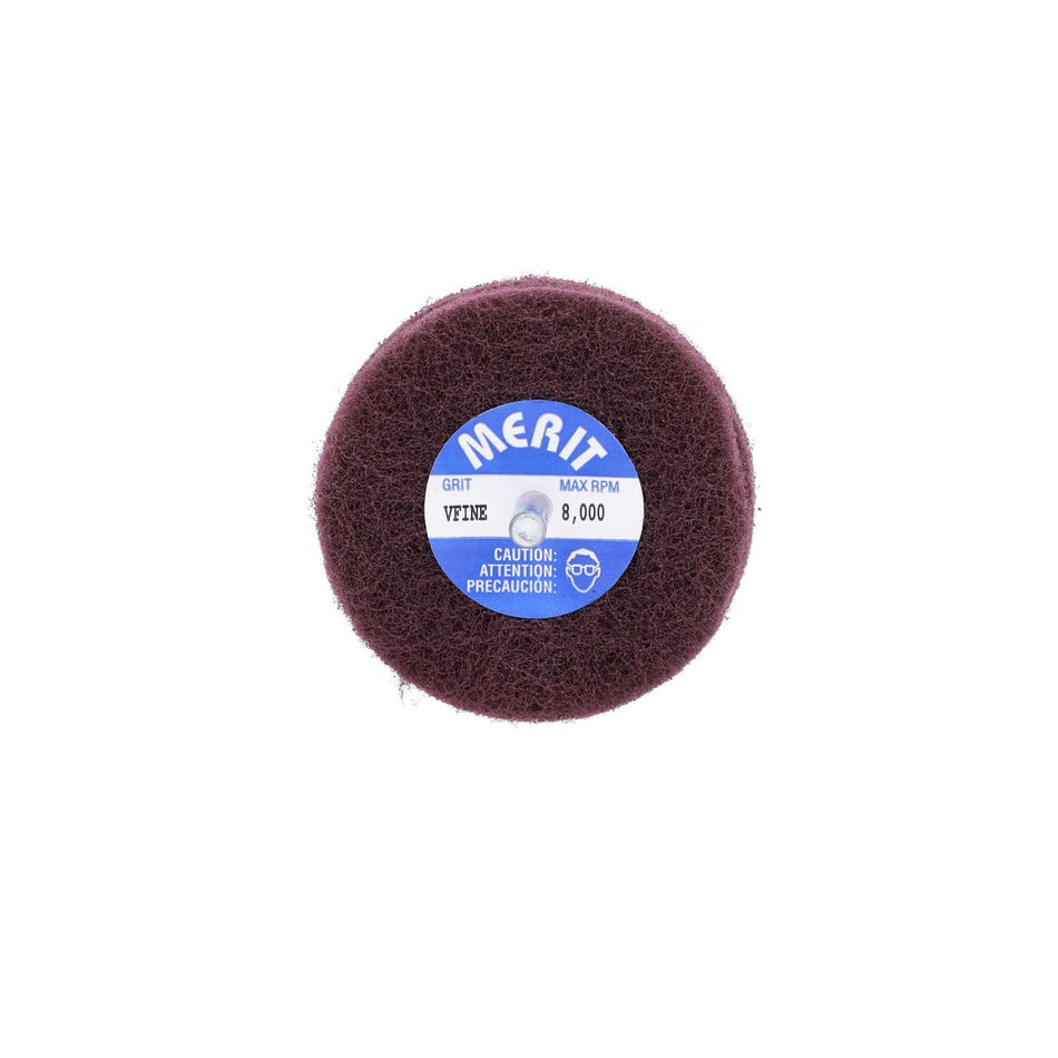Norton 3 in Deburring & Finishing Non-Woven Stacked Disc Wheel Aluminum Oxide Very Fine Grit, 10-Pack