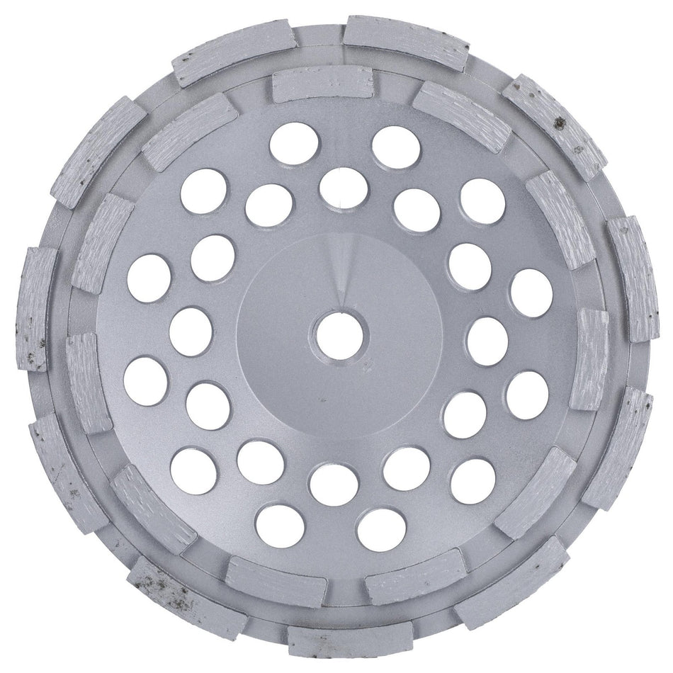 Norton 7.000 x 5/8-11 In. Norton Clipper Classic Double Row Diamond Cup Wheel