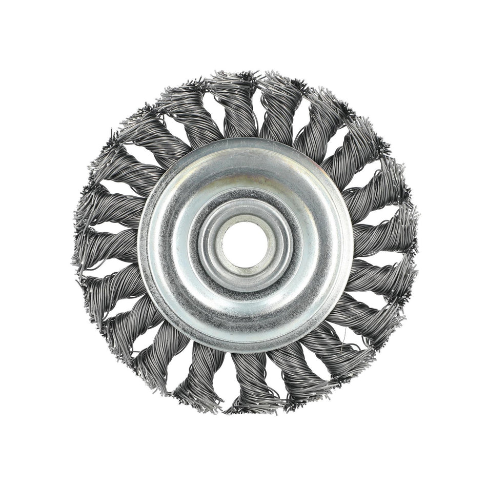 Norton 4 x 0.02 in Shank Mounted Wheel Brush