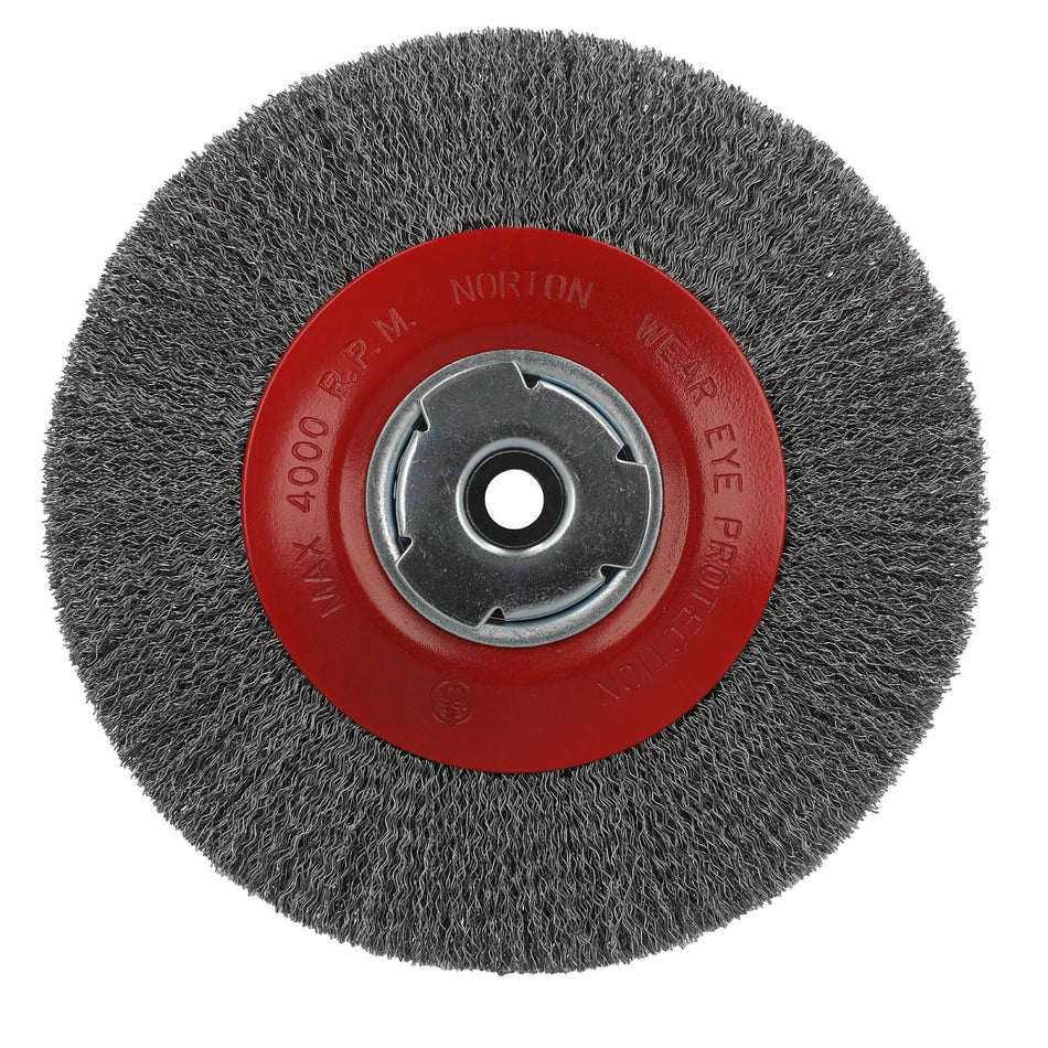 Norton 8 x 0.014 x 5/8 in Wheel Brush