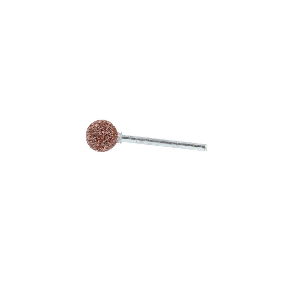 Norton 1/2 in x BALL Gemini Type 52 Mounted Point B121 38A M 60, 5-Pack