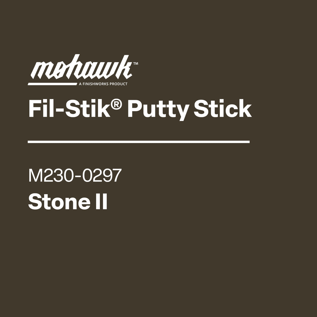 Mohawk M230-0297 Stone II furniture touch-up filler stick